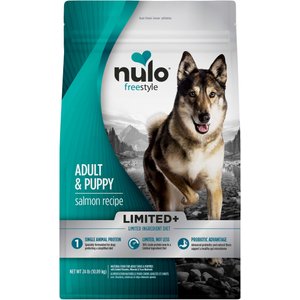 Nulo FreeStyle Limited Ingredient Salmon Recipe High-Protein & Grain-Free Puppy & Adult Dry Dog Food, 10-lb bag