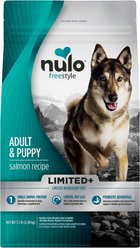 Nulo FreeStyle Limited Ingredient Salmon Recipe High-Protein & Grain-Free Puppy & Adult Dry Dog Food, 24-lb bag
