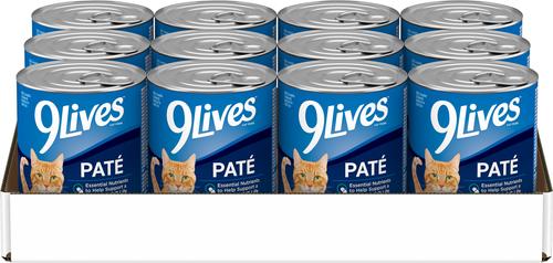 9 Lives Pate Real Chicken & Tuna Wet Cat Food