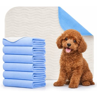 Green Lifestyle Green Lifestyle Reusable Dog Pee Pads, 30 x 34-in, 6 count