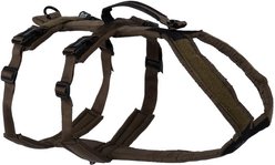 Non-stop Dogwear Line Long WD Dog Harness, Olive, 6: 22.0 to 34.3-in chest