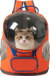 Niubya Capsule Airline Approved Backpack Puppy & Cat Carrier, Orange