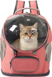 Niubya Capsule Airline Approved Backpack Puppy & Cat Carrier, Pink