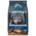 Blue Buffalo Wilderness Chicken Recipe High-Protein Adult Dry Dog Food, 24-lb bag