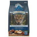 Blue Buffalo Wilderness Chicken Recipe High-Protein Puppy Dry Dog Food, 28-lb bag
