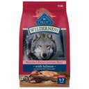Blue Buffalo Wilderness Salmon Recipe High-Protein Adult Dry Dog Food, 13-lb bag