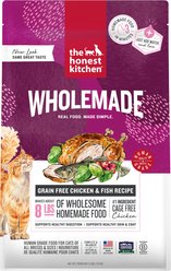 The Honest Kitchen Human Grade Dehydrated Chicken & Fish Grain-Free Cat Food, 2-lb box