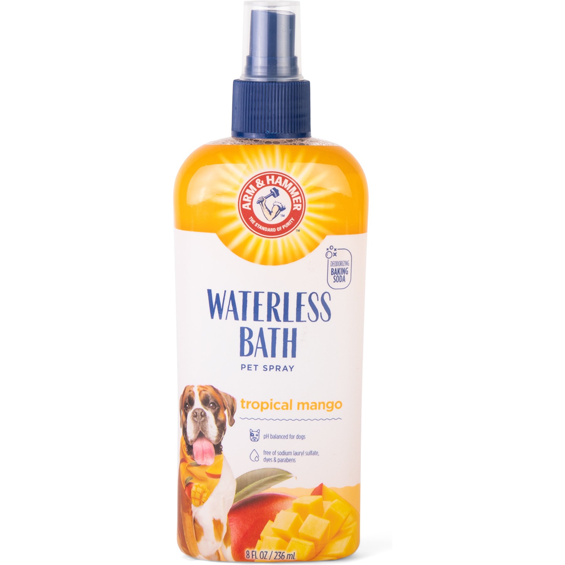 Arm & Hammer Products Mango Waterless Bath Dog Spray, 8-fl oz bottle