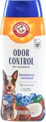 Arm & Hammer Products Odor Control Dog Shampoo, Blueberry Coconut Scent, 20-fl oz bottle