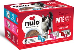 Nulo Grain-Free Variety Flavors Pate Wet Canned Food for Cats & Kittens, 5.5-oz can, case of 24