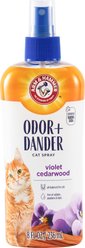 Arm & Hammer Products Violet Cedarwood Cat Odor Control & Dander Reducing Spray, 8-fl oz bottle