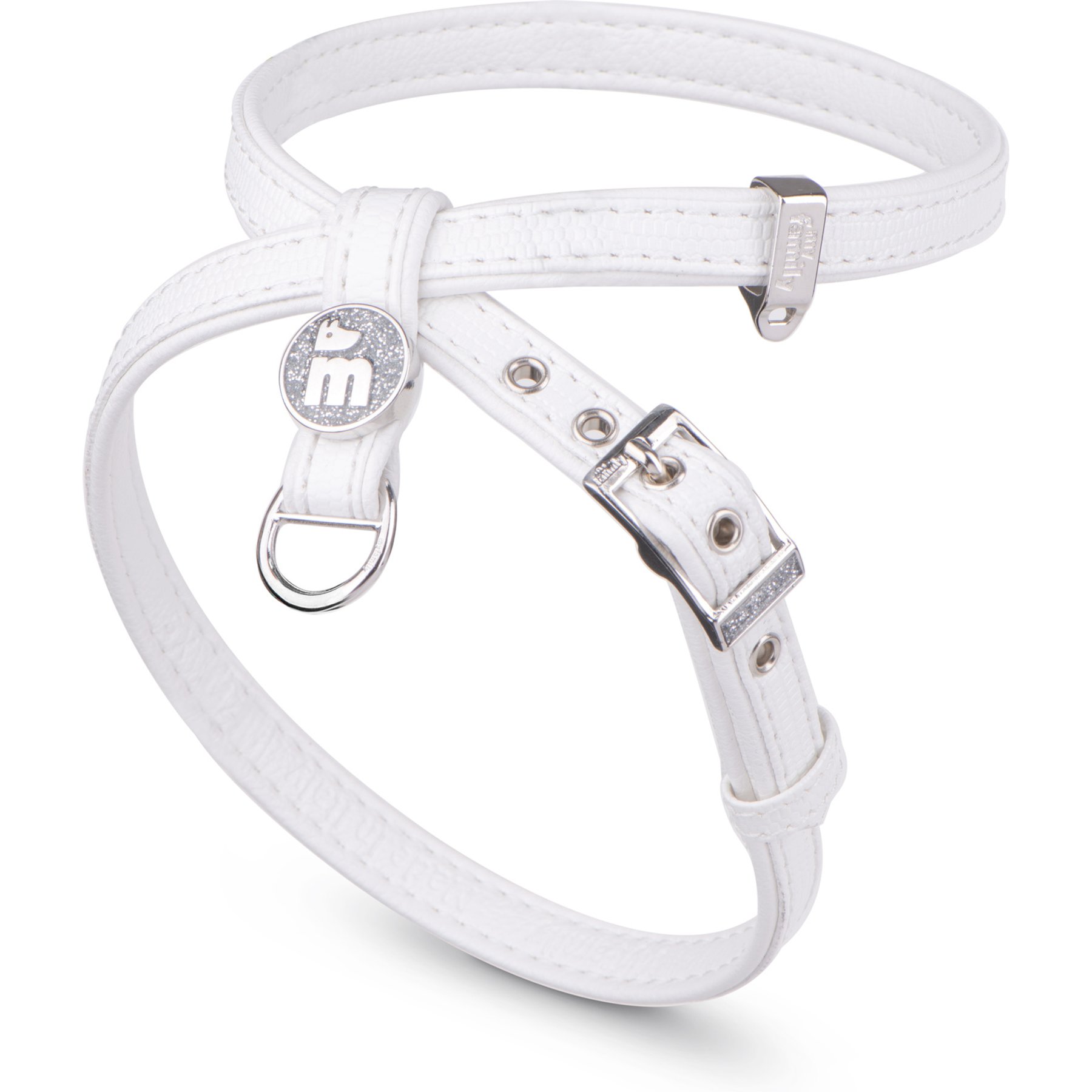 myfamily Saint-Tropez Dog Harness, White, XXX-Small: 11.8 to 14.2-in chest