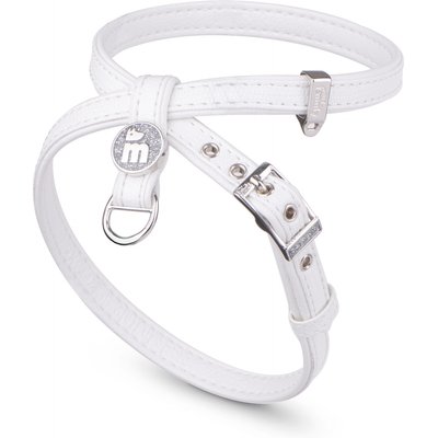 myfamily myfamily Saint-Tropez Dog Harness, White, X-Small: 15 to 17.3-in chest