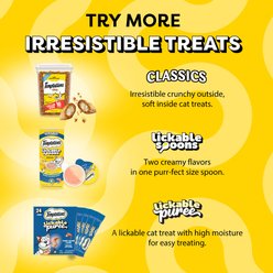 Temptations Creamy Puree Variety Pack Lickable Cat Treats, 0.42-oz tubes, 72 count slide 2 of 9
