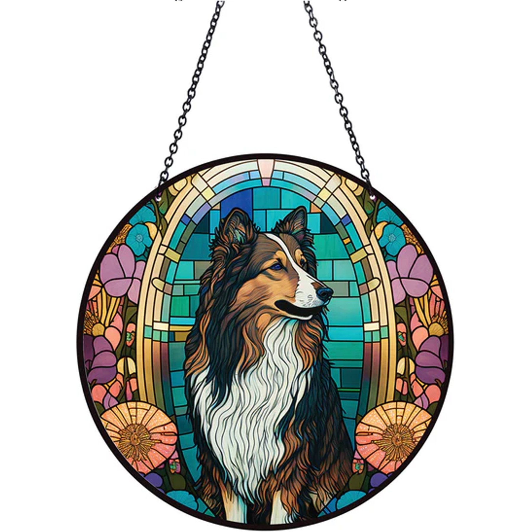 d'ears Collie Suncatcher