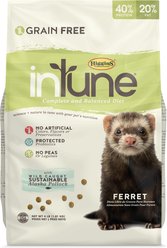 Higgins inTune Complete & Balanced Diet Grain-Free Ferret Food, 4-lb bag