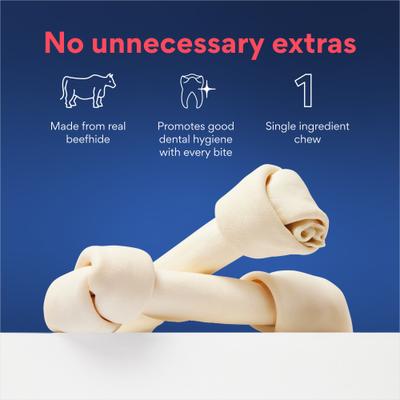 Show full view: Chewy Made 10-11" Rawhide Bone Stick Dog Chews (FORMERLY BONES & CHEWS), 1 count slide 4 of 8