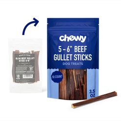 Chewy Made Beef Gullet Stick 5-6" Dog Treats (FORMERLY BONES & CHEWS), 10 count