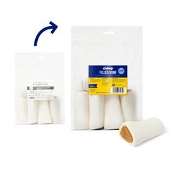 Chewy Made Chicken & Rice Flavored Filled Bone Dog Treats (FORMERLY BONES & CHEWS), 5 count