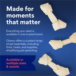 Chewy Made 6-7" Rawhide Bone Dog Treats (FORMERLY BONES & CHEWS), 5 count slide 2 of 7