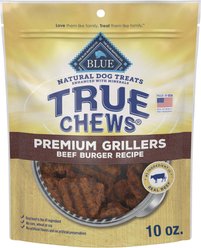Blue Buffalo True Chews Beef Burger Recipe Dog Treats, 10-oz bag