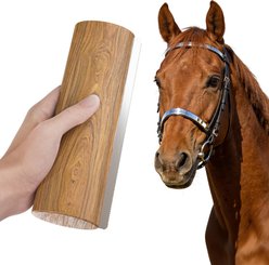 Fido Fave Wooden Handle Horse Deshedding Grooming Tool, 7.87-in