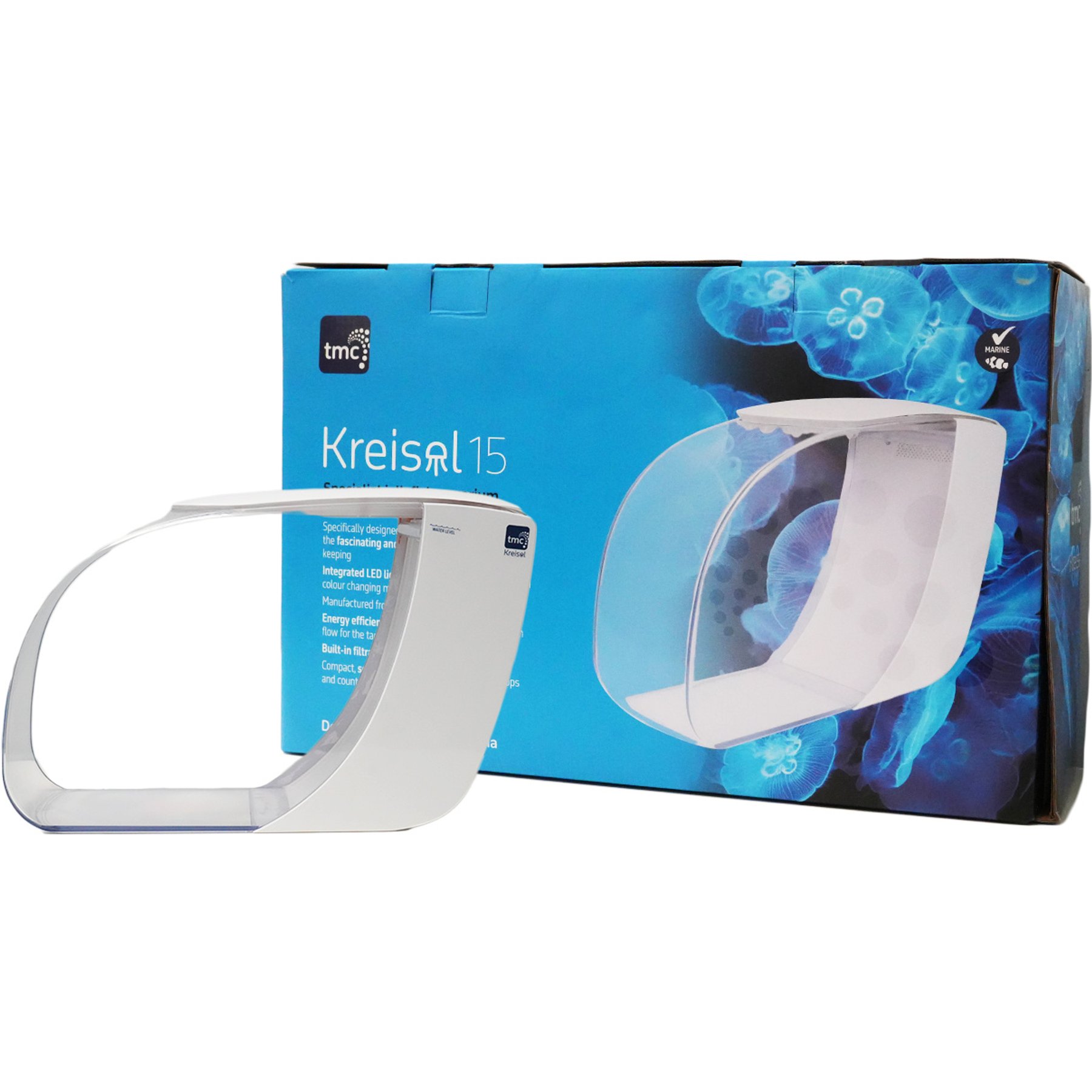 TMC Kreisel Plastic Jellyfish Aquarium, 4-gal