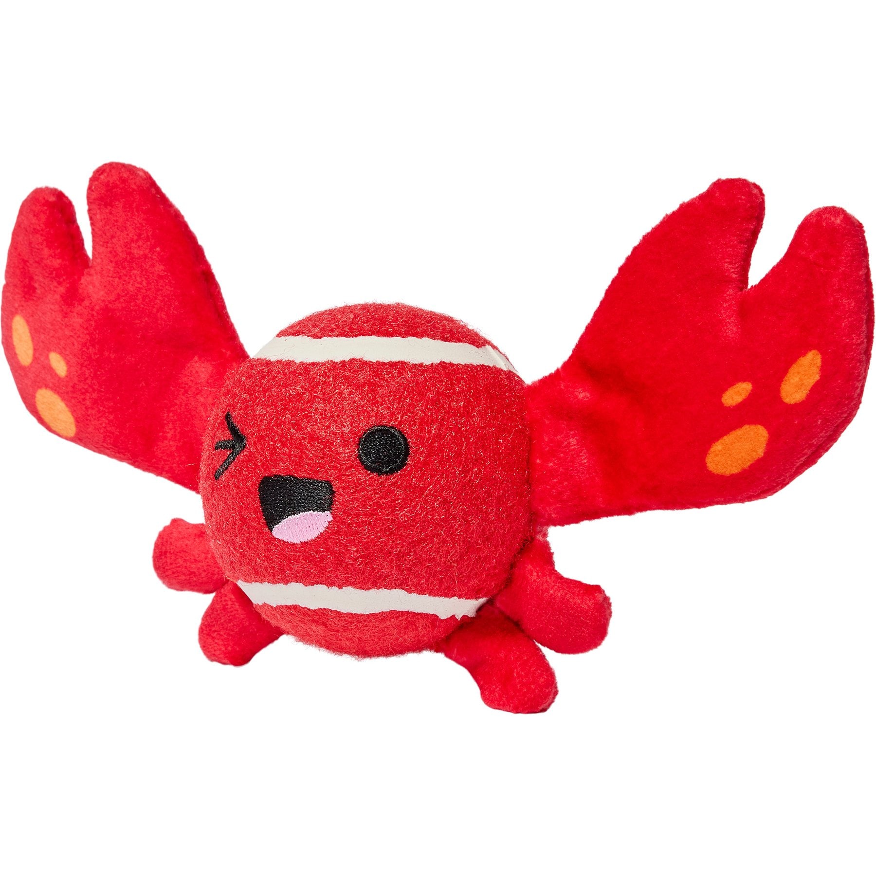 Frisco Coastal Crab Fetch Squeaky Tennis Ball Dog Toy, Medium/Large