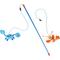 Show in main carousel: Frisco Coastal Critter Interchangeable Teaser Wand Cat Toy with Silvervine & Catnip slide 1 of 7