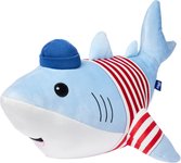 Coastal Shark Jumbo Squeaky Plush Dog Toy, X-Large