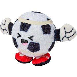 Frisco Sports Soccer Fetch Squeaky Tennis Ball Dog Toy, Medium