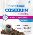 Nutramax Cosequin Tidbits 4-in-1 Joint & Dental Health Immune Support Skin & Coat Health with Glucosamin...