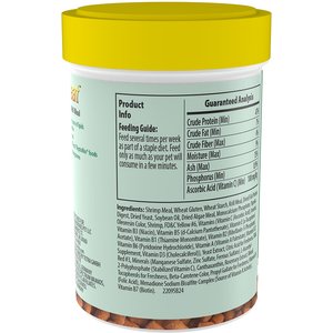 Tetra ReptoTreat Food Sticks with Krill Meal Turtle, Newt & Frog Treats, 2.18-oz jar