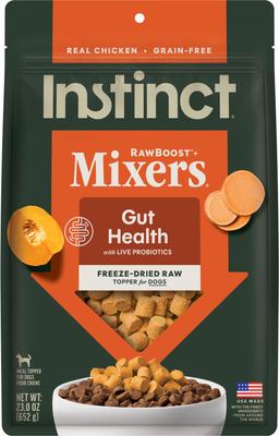INSTINCT RawBoost Mixers Gut Health Recipe Grain-Free Freeze-Dried