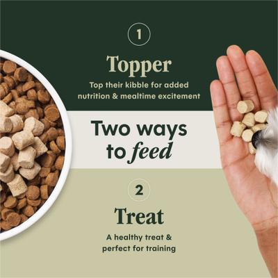 Show full view: Instinct RawBoost Mixers Multivitamin Recipe Grain-Free Freeze-Dried Dog Food Topper, 5.5-oz bag slide 8 of 11