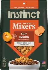 Instinct Freeze-Dried Raw Boost Mixers Gut Health Recipe + Healthy Cravings Cuts & Gravy Recipe Variety Pack Wet Dog Food Topper slide 2 of 9