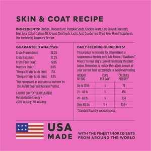 Instinct RawBoost Mixers Skin & Coat Health Recipe Grain-Free Freeze-Dried Dog Food Topper, 5.5-oz bag