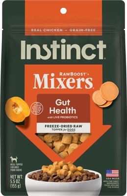 Show full view: Health & Wellness - Instinct Gut Health Topper, Skin & Coat Topper, Mobility Support Dog Food Topper slide 2 of 9