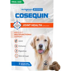 Nutramax Cosequin Joint Health with Multifunctional Support Soft Chews Supplement for Dogs, 7 count