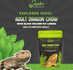 Snake Discovery Adult Bearded Dragon Chow Reptile Food, 3-oz slide 2 of 7