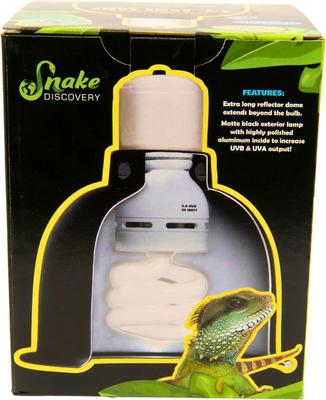 Show full view: Snake Discovery Deep Dome Reptile Lamp, Black, 5.5-in slide 4 of 9