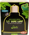 Snake Discovery Deep Dome Reptile Lamp, Black, 5.5-in