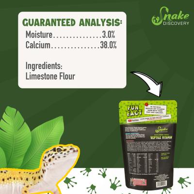 Show full view: Snake Discovery Calcium without D3 Reptile Supplement, 3-oz slide 8 of 8