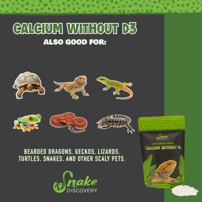 Show full view: Snake Discovery Calcium without D3 Reptile Supplement, 3-oz slide 6 of 8