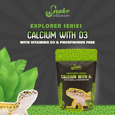 Show full view: Snake Discovery Calcium with D3 Reptile Supplement, 3-oz slide 4 of 8