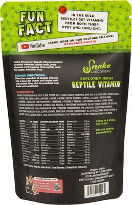 Show full view: Snake Discovery Reptile Vitamin, 3-oz slide 2 of 8