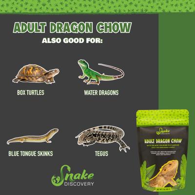 Show full view: Snake Discovery Adult Bearded Dragon Chow Reptile Food, 3-oz slide 5 of 7