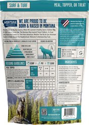 Montana Dog Food Co Surf & Turf Recipe Grain-Free Freeze-Dried Dog Food, 16-oz bag slide 2 of 2
