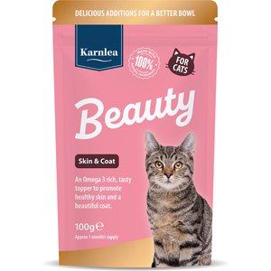Karnlea Beauty Powder Skin & Coat Supplement for Cats, 3.5-oz pouch