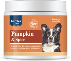 Karnlea Pumpkin & Spice Flavored Powder Supplement for Dogs, 7-oz tub